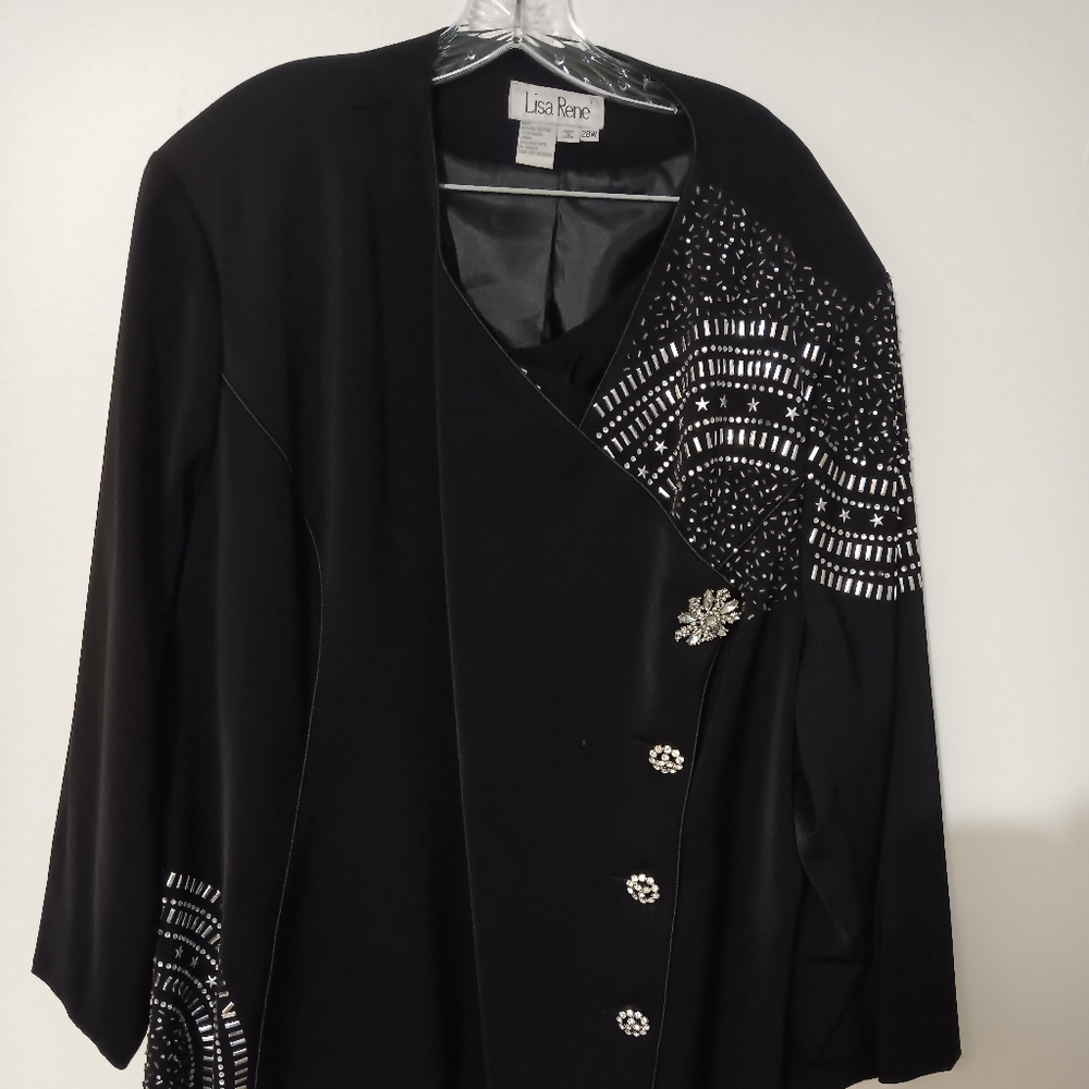 Lisa Renee plus size suit